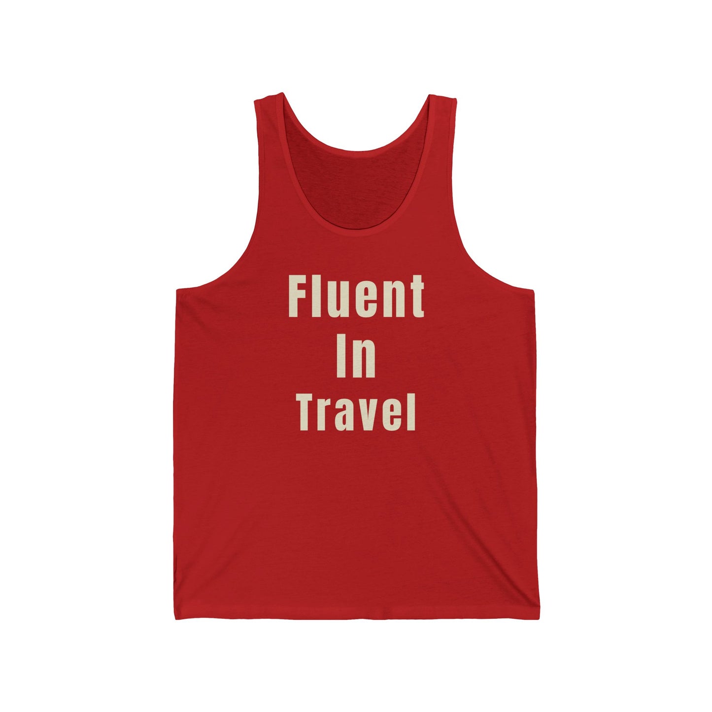unisex jersey tank