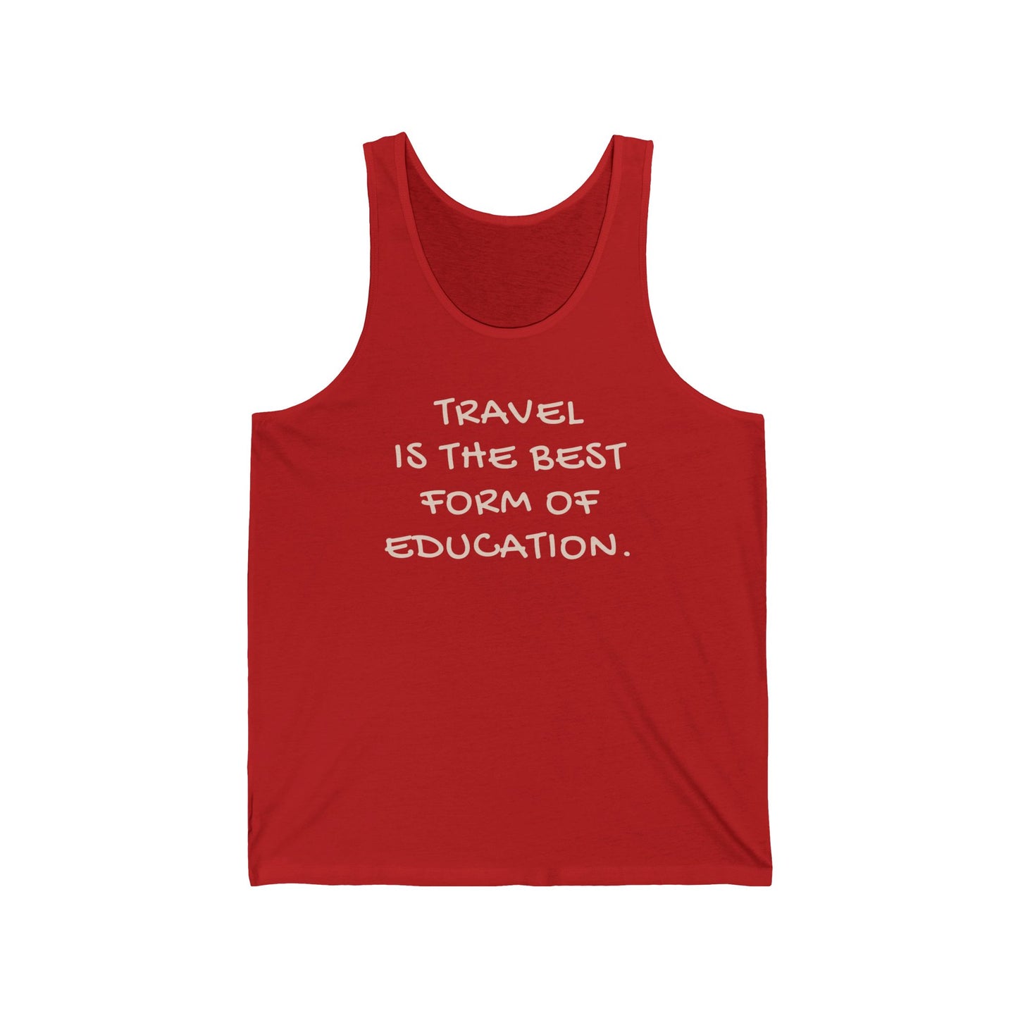 unisex jersey tank