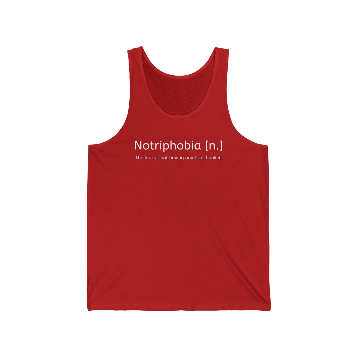 unisex jersey tank