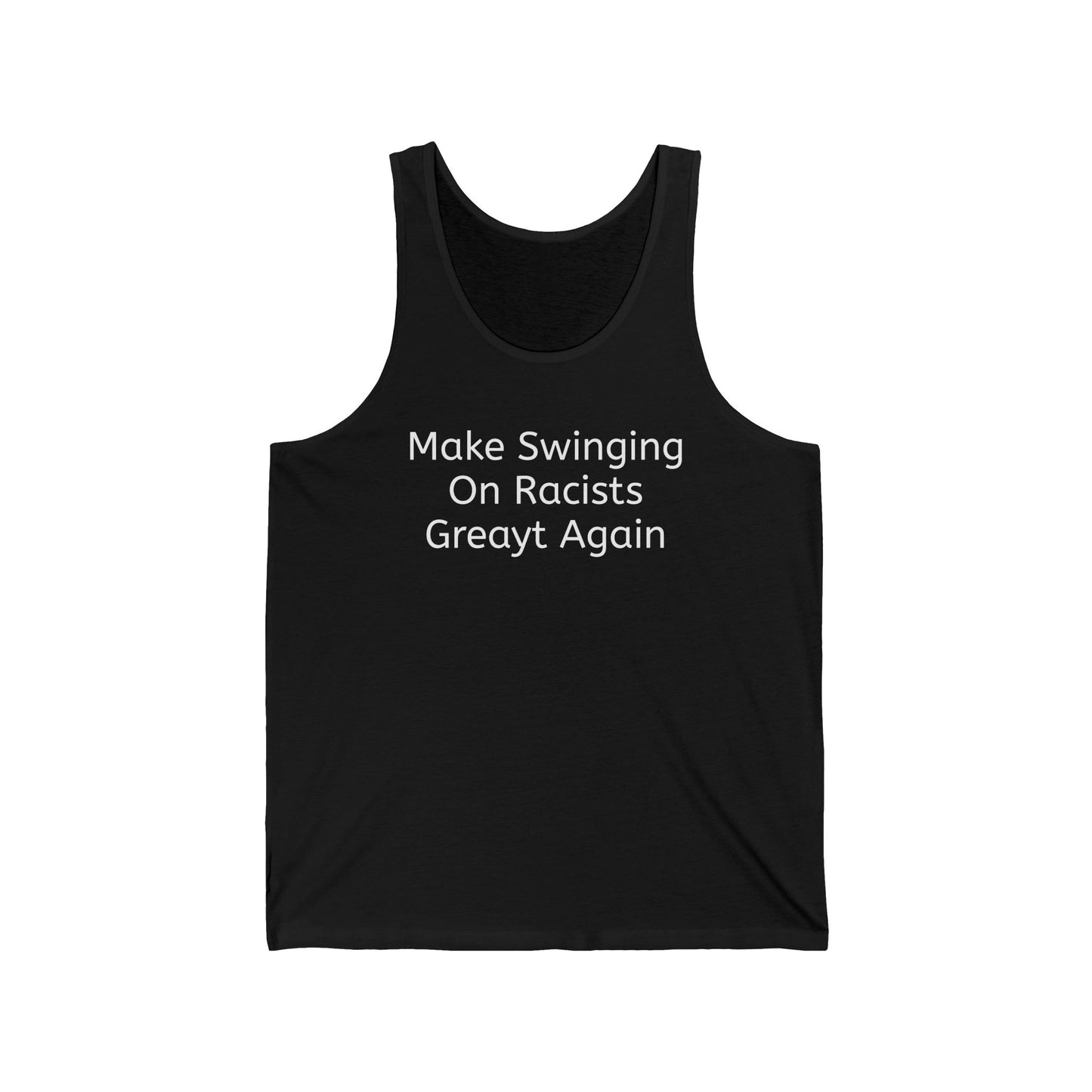 unisex jersey tank