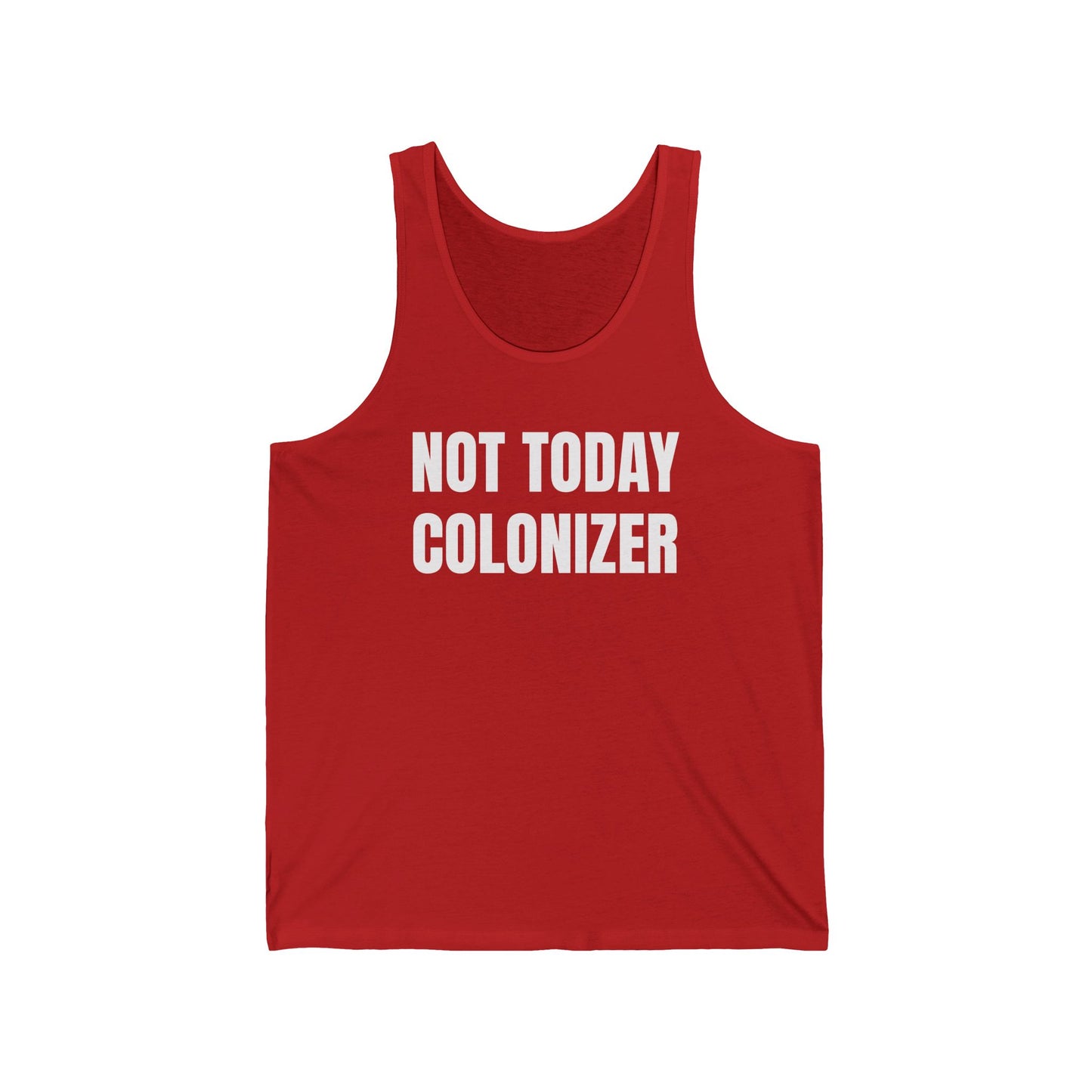 unisex jersey tank