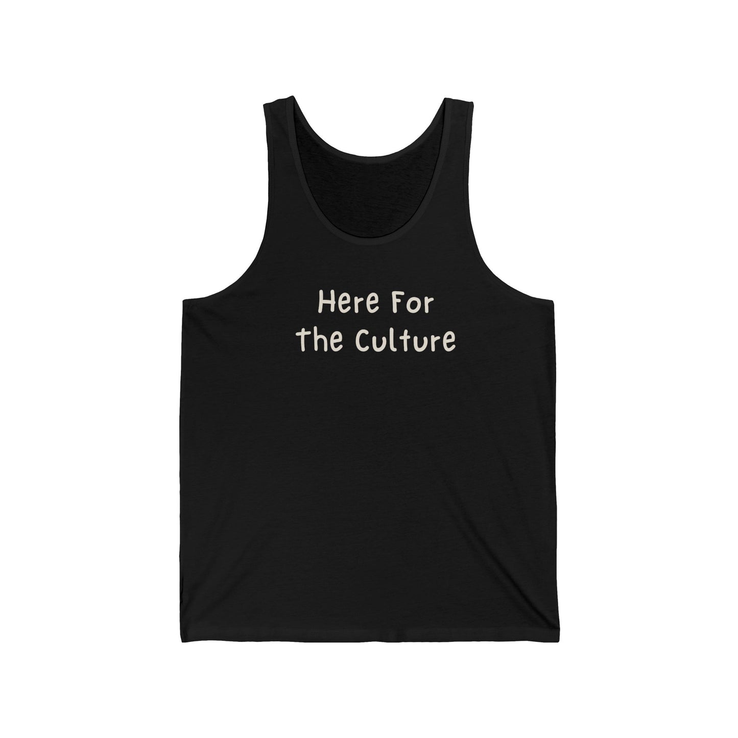 unisex jersey tank
