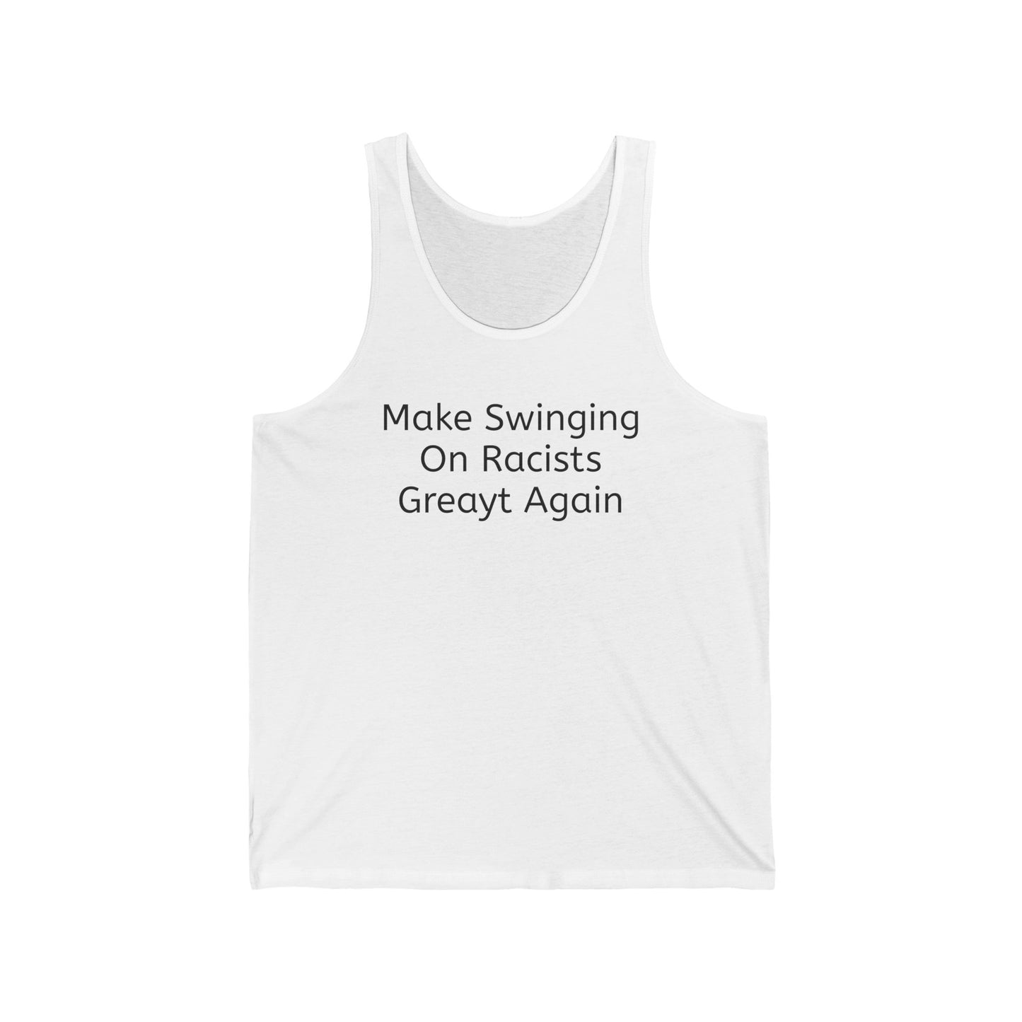 unisex jersey tank
