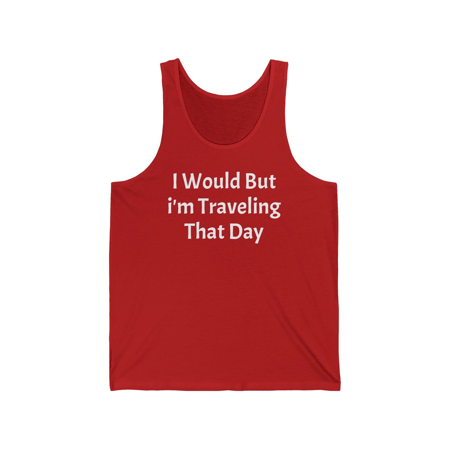unisex jersey tank