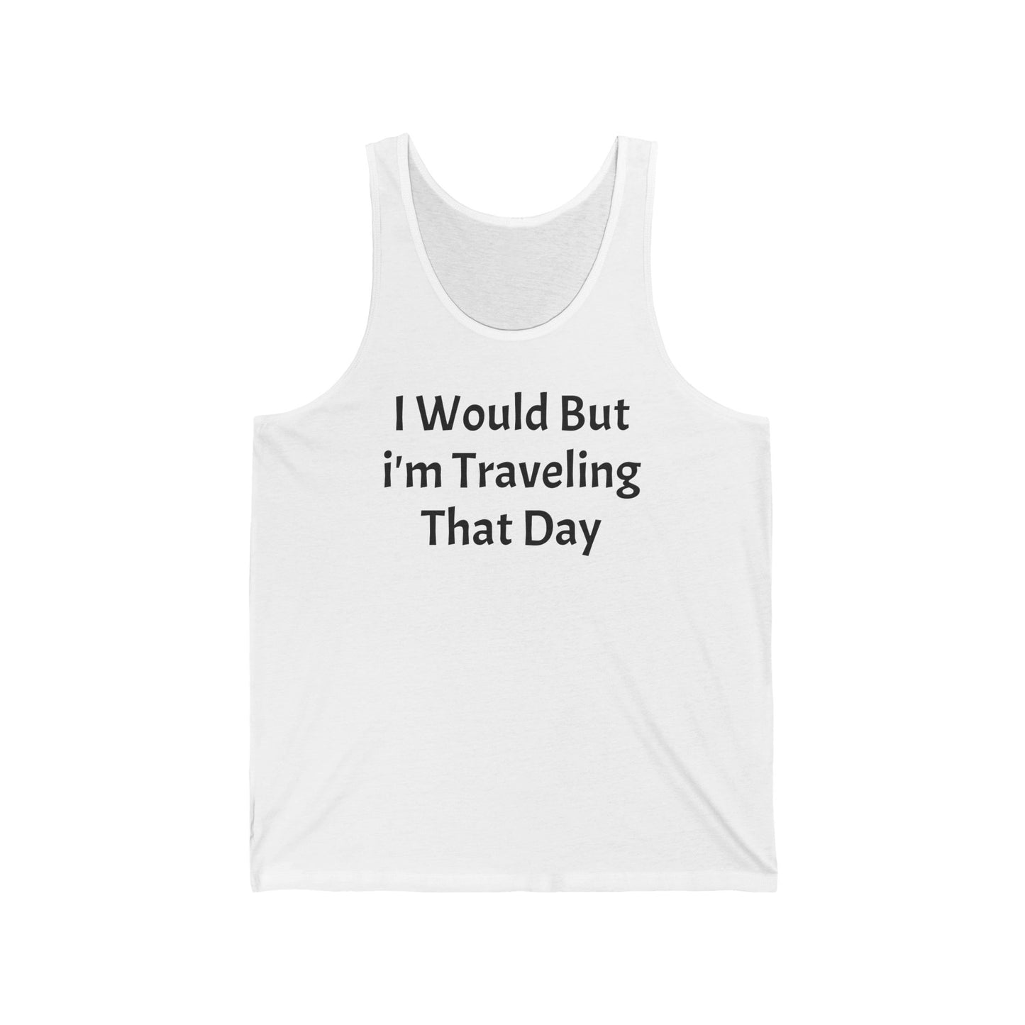 unisex jersey tank