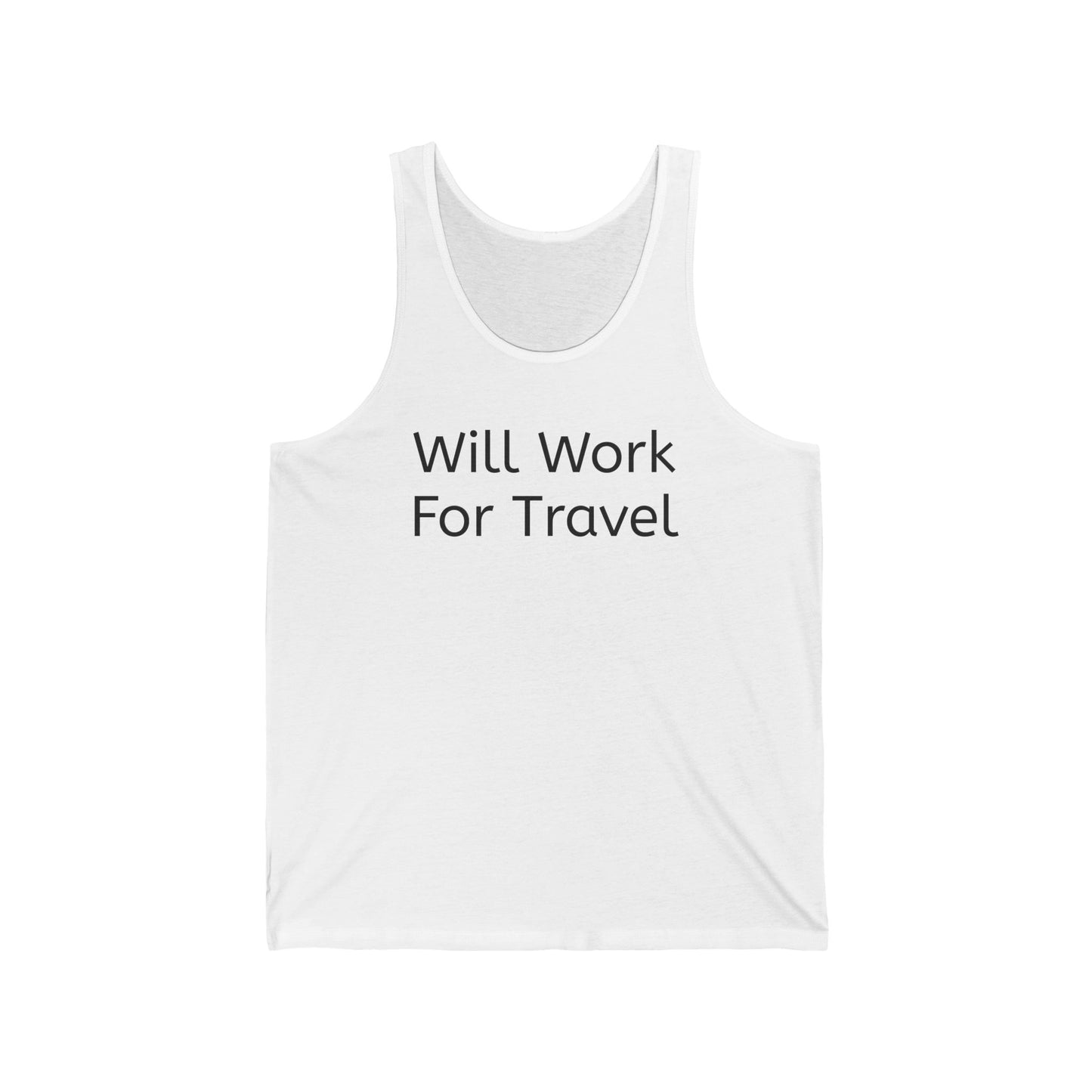 unisex jersey tank