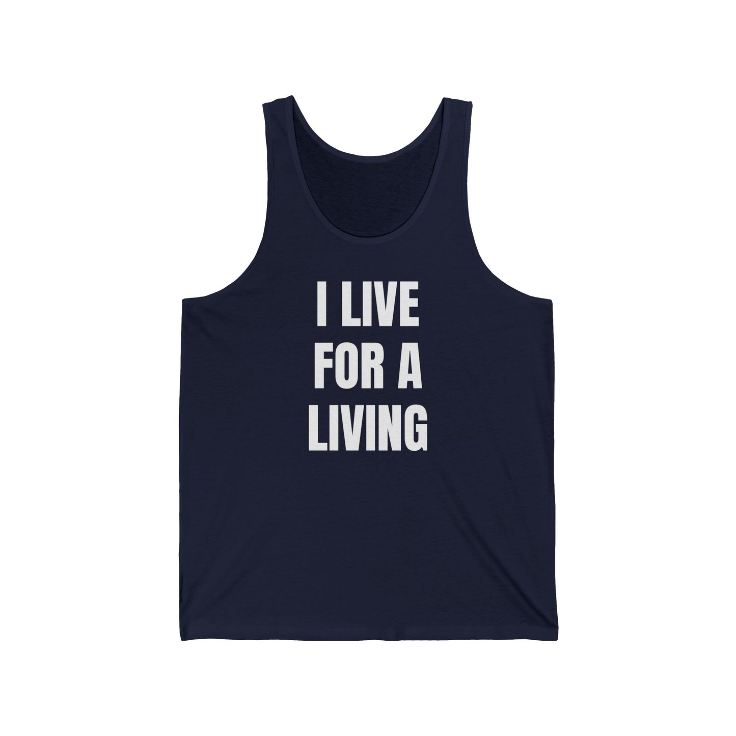 unisex jersey tank