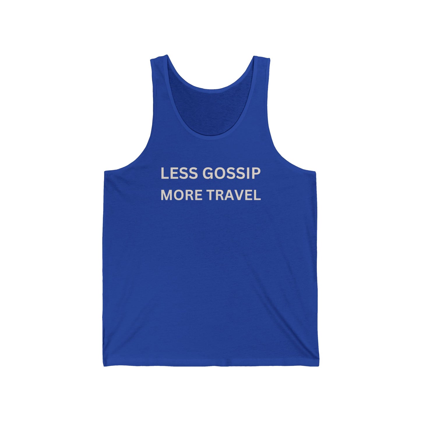 unisex jersey tank