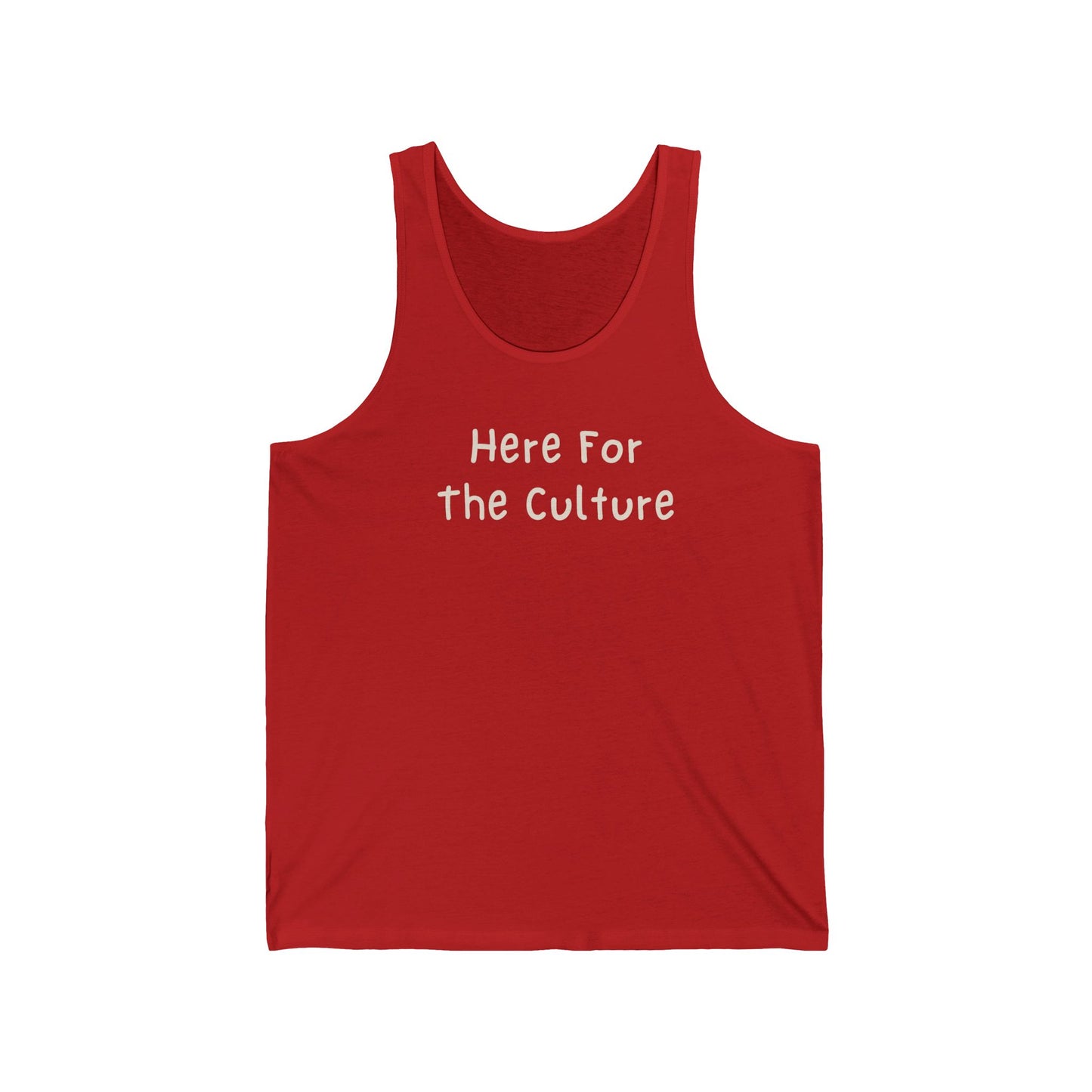 unisex jersey tank