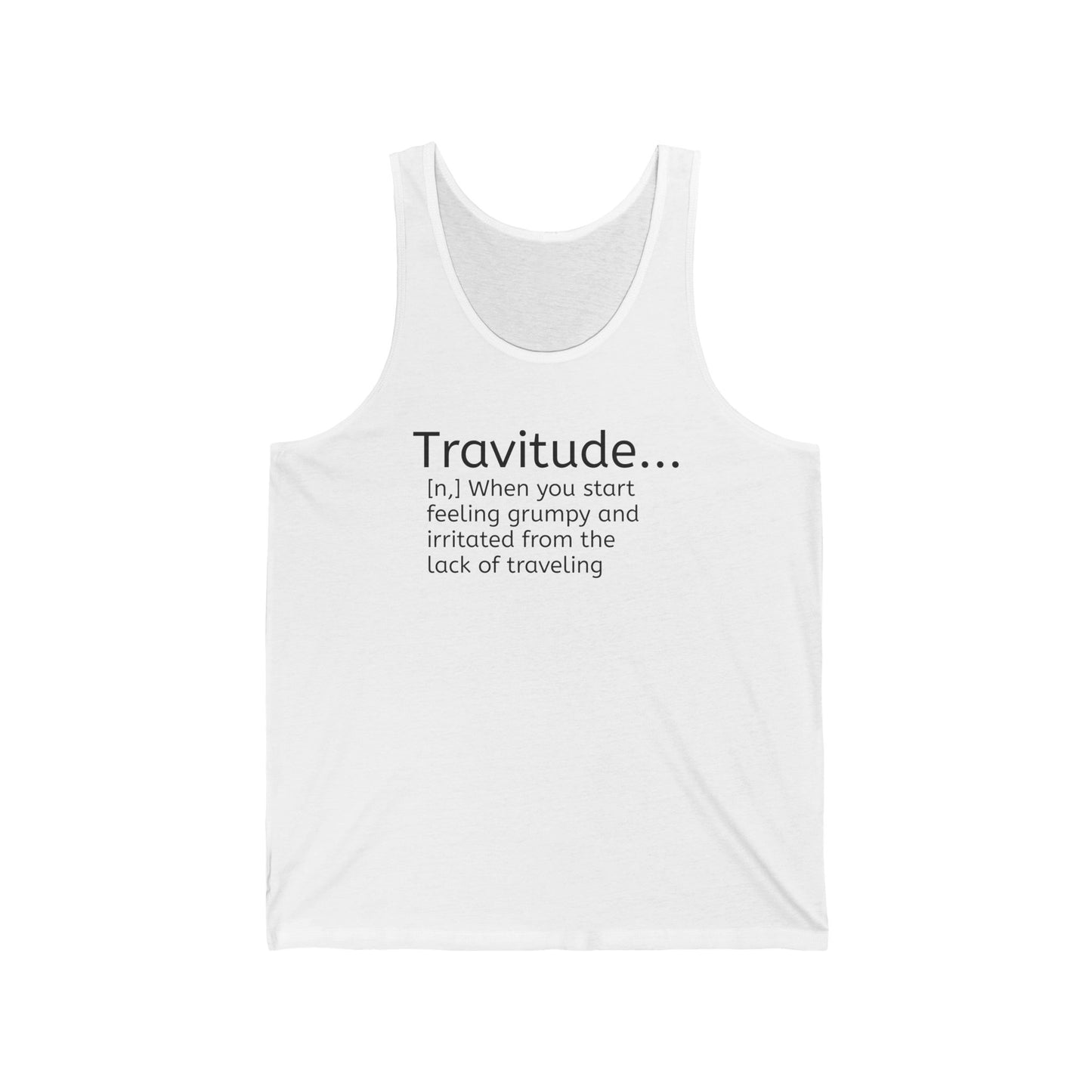 unisex jersey tank