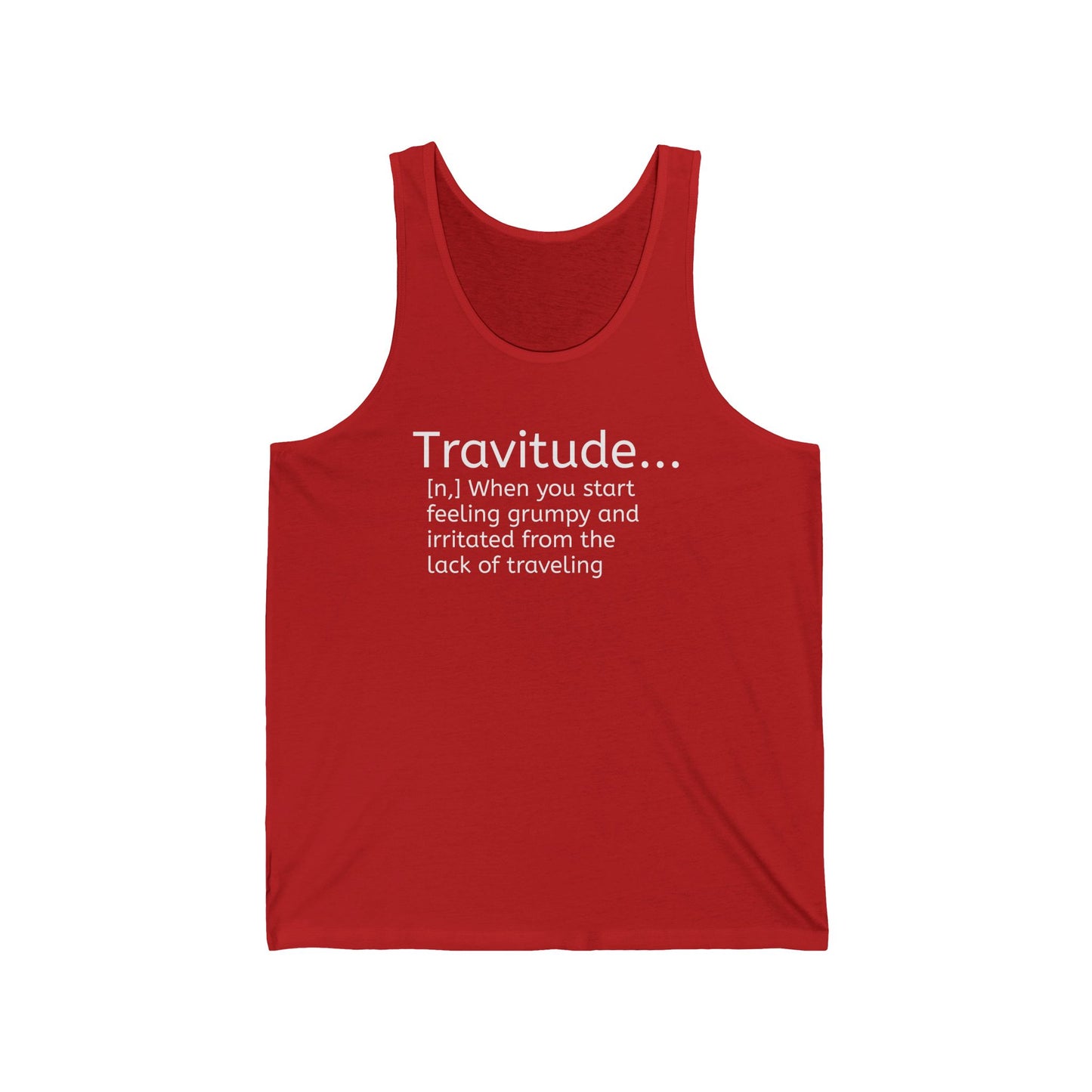unisex jersey tank