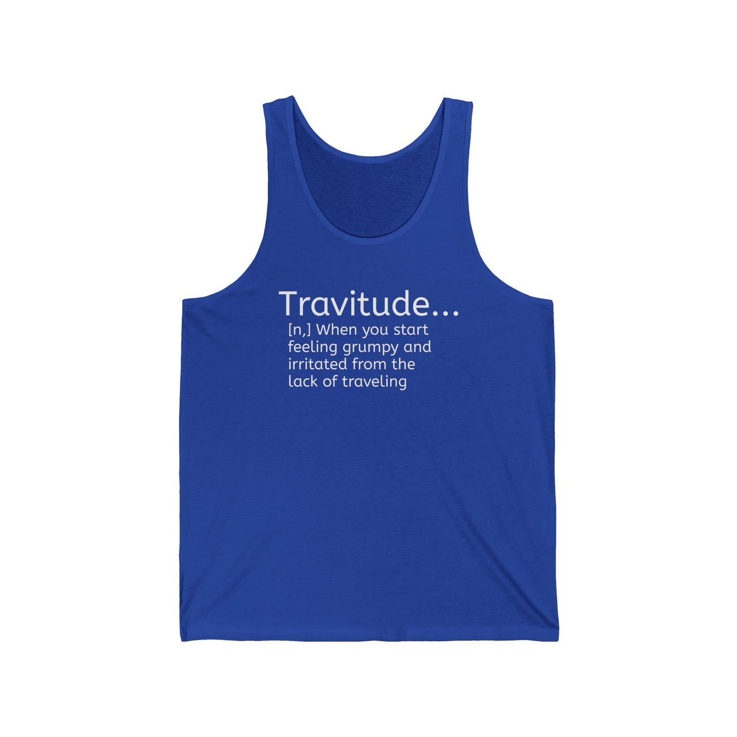 unisex jersey tank