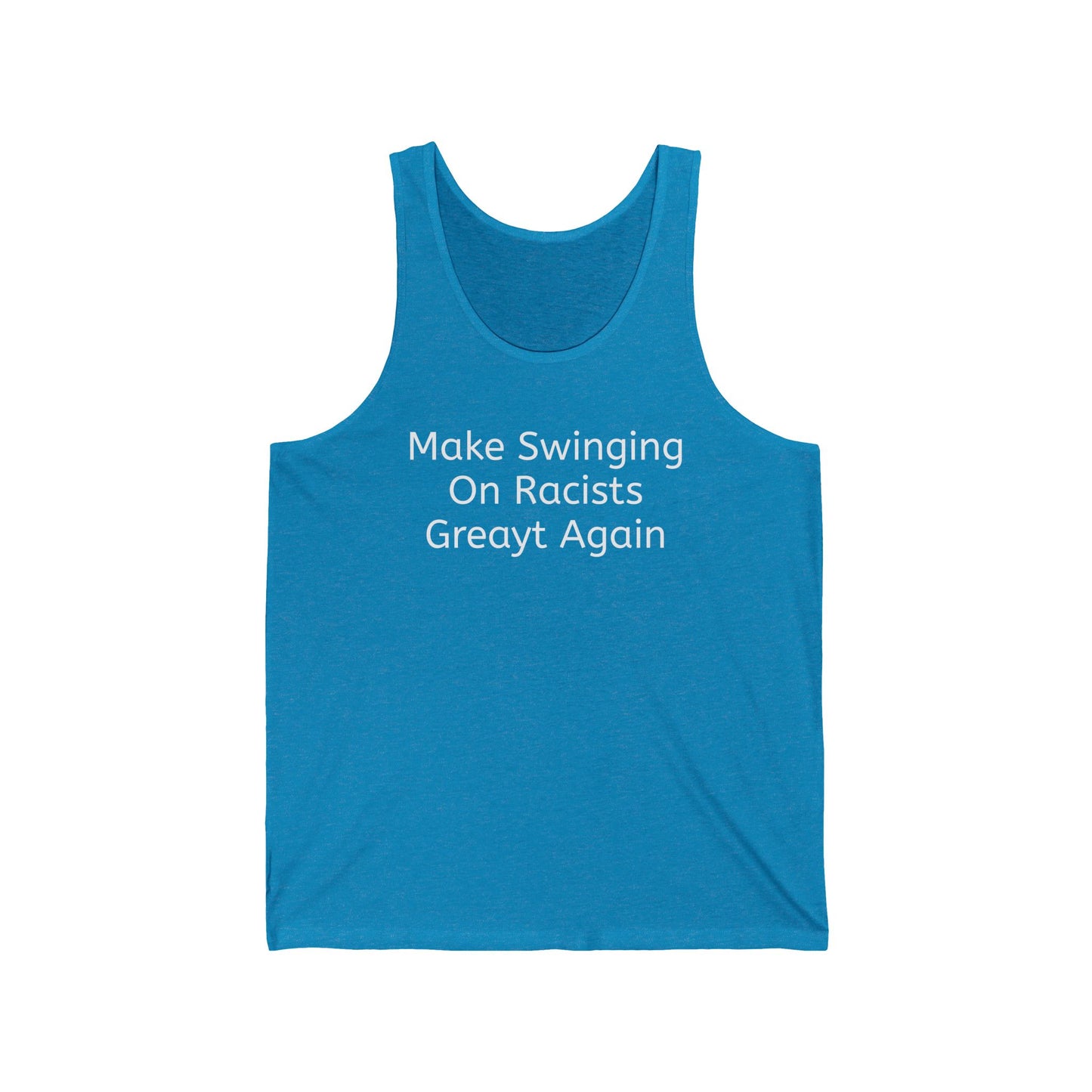 unisex jersey tank