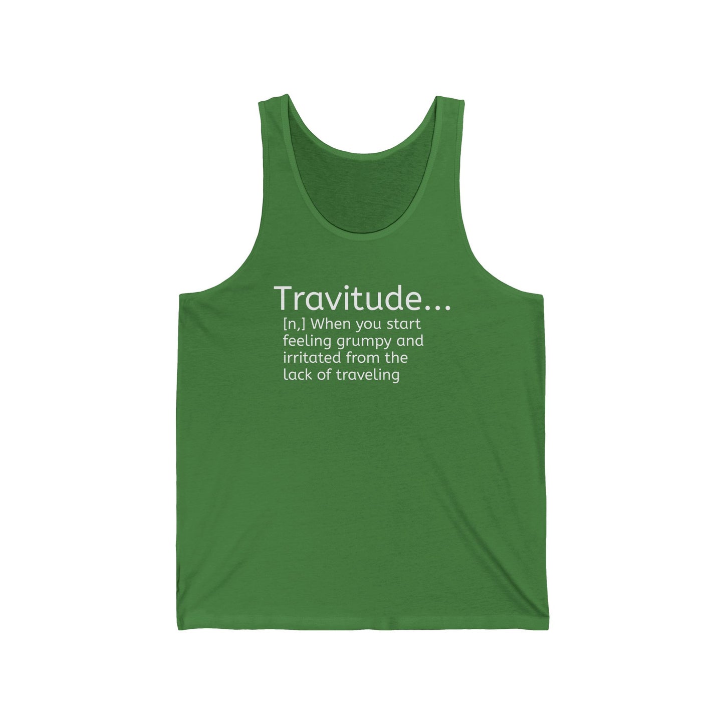 unisex jersey tank
