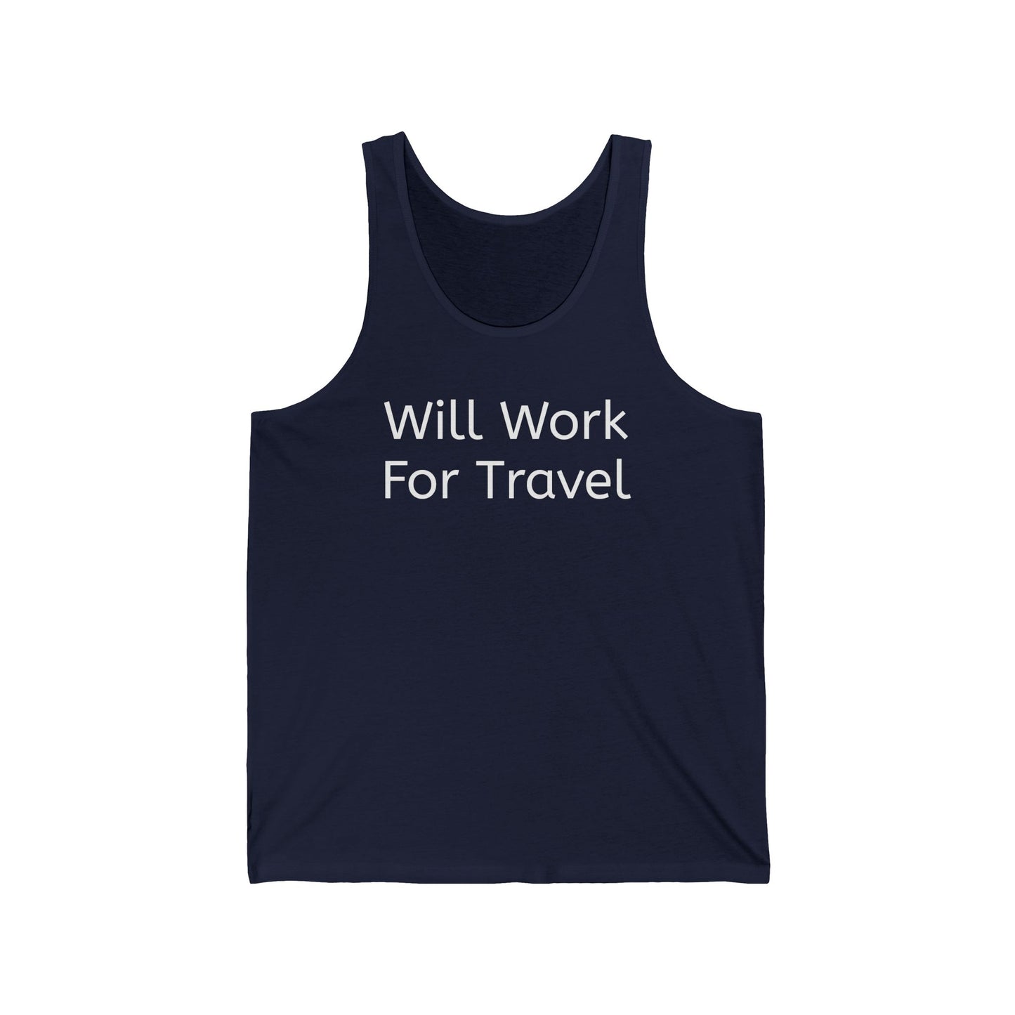 unisex jersey tank