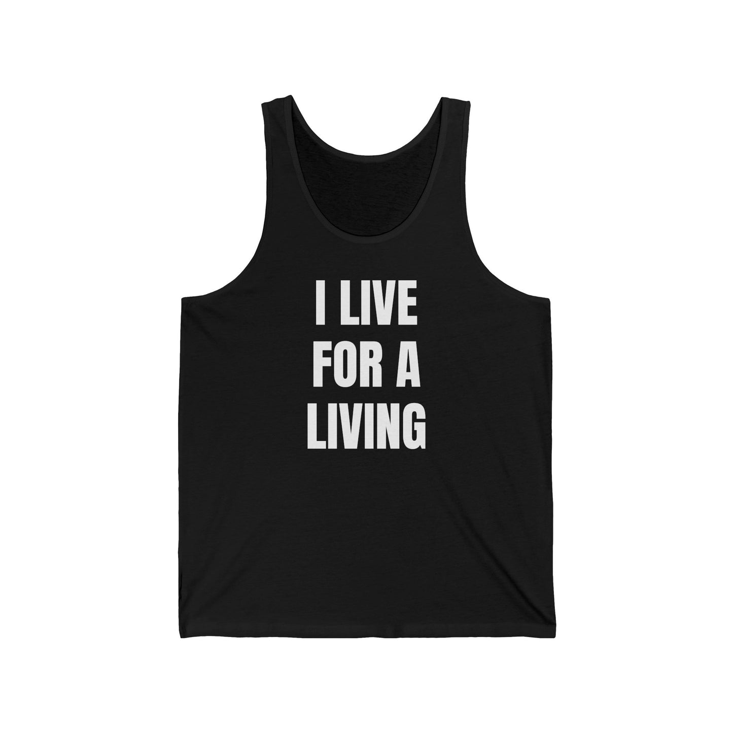unisex jersey tank