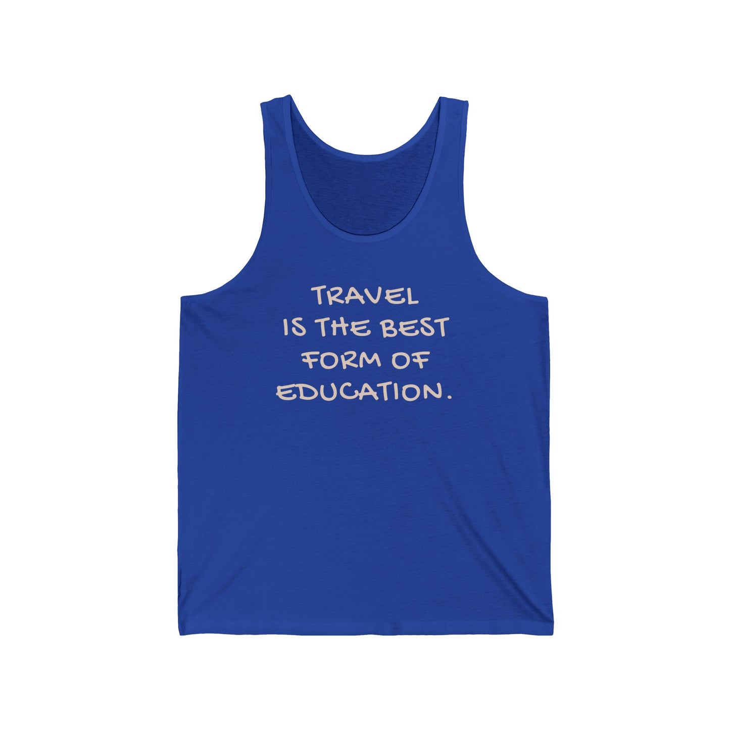 unisex jersey tank