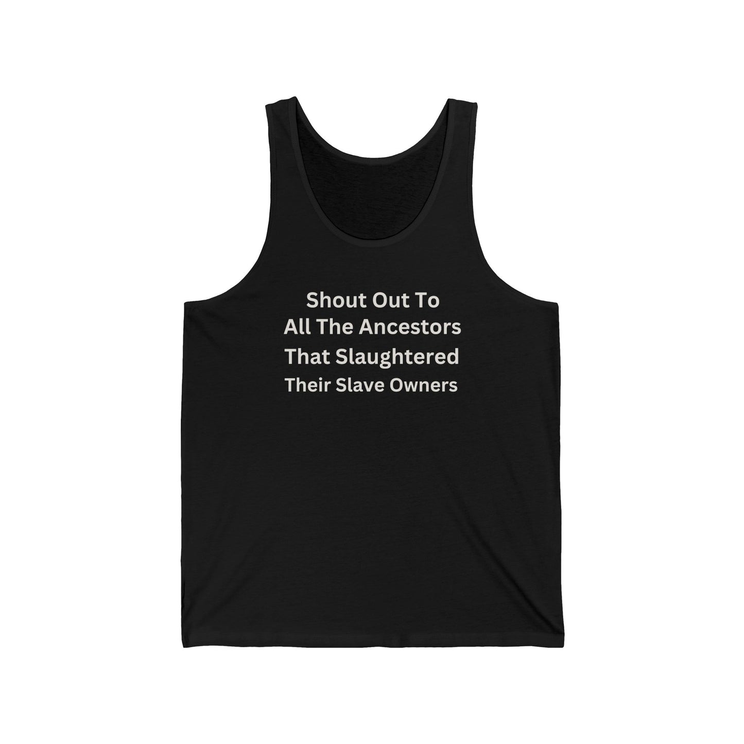 unisex jersey tank