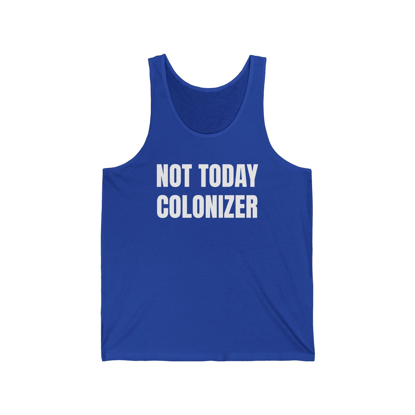 unisex jersey tank