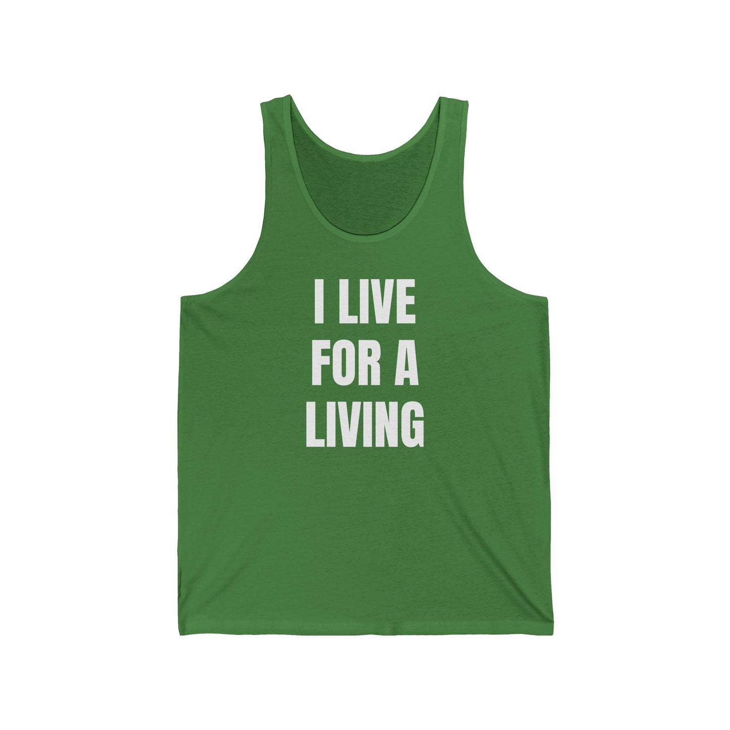 unisex jersey tank