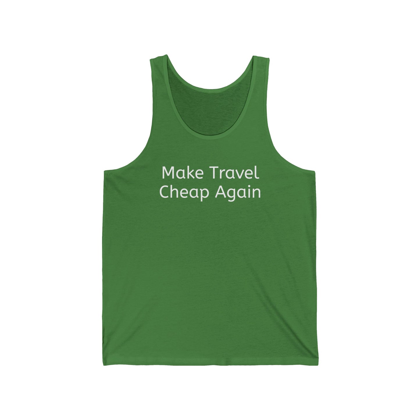 unisex jersey tank