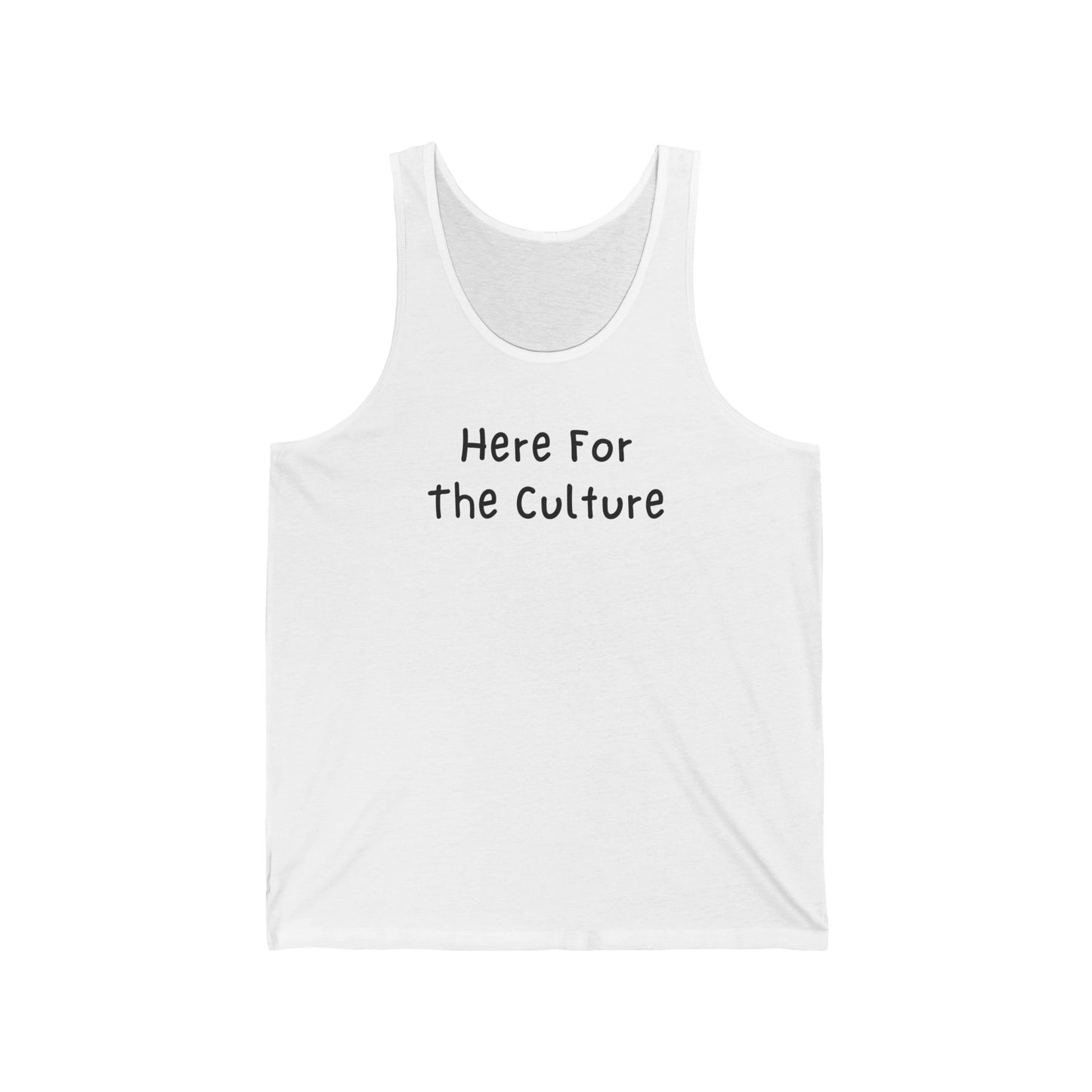unisex jersey tank