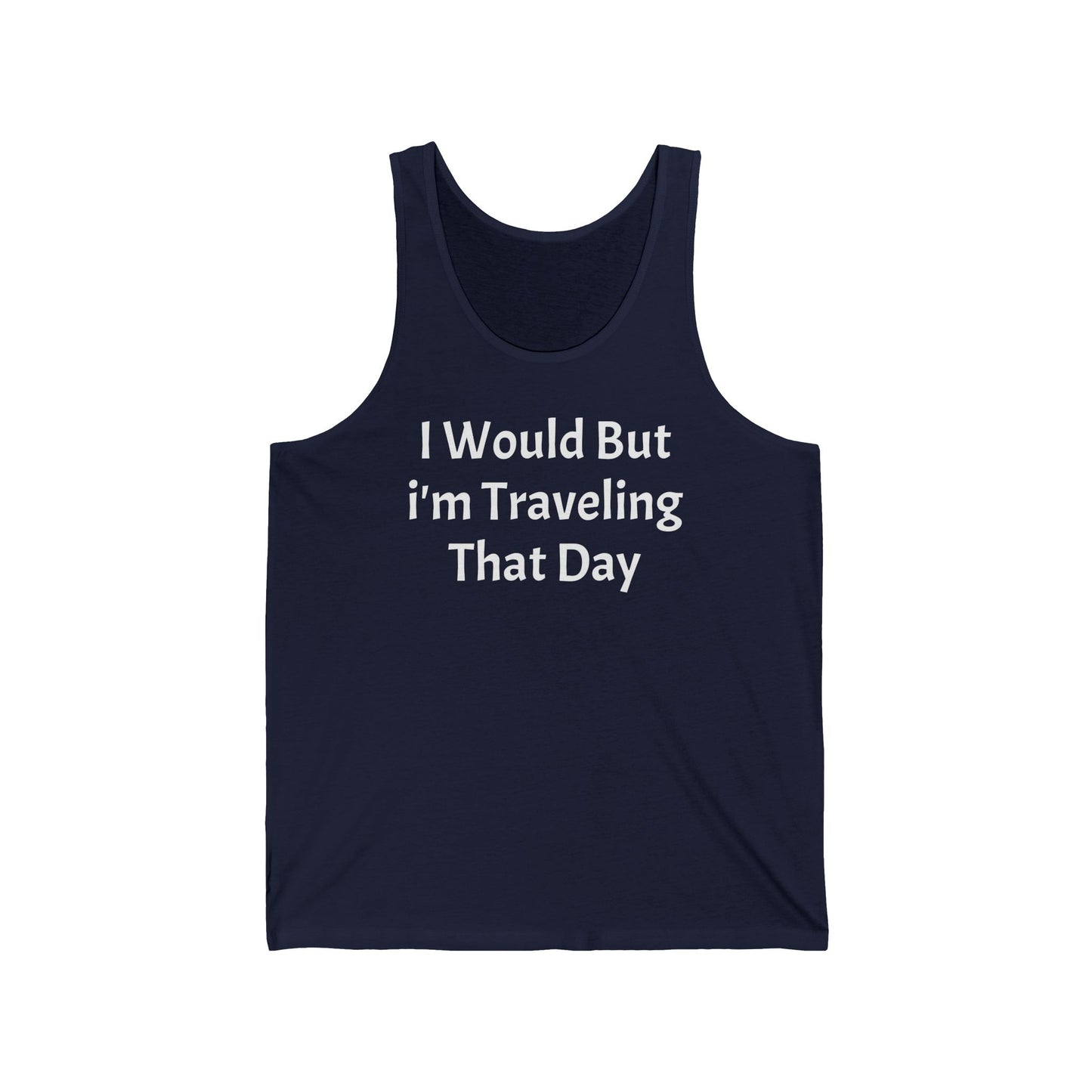 unisex jersey tank