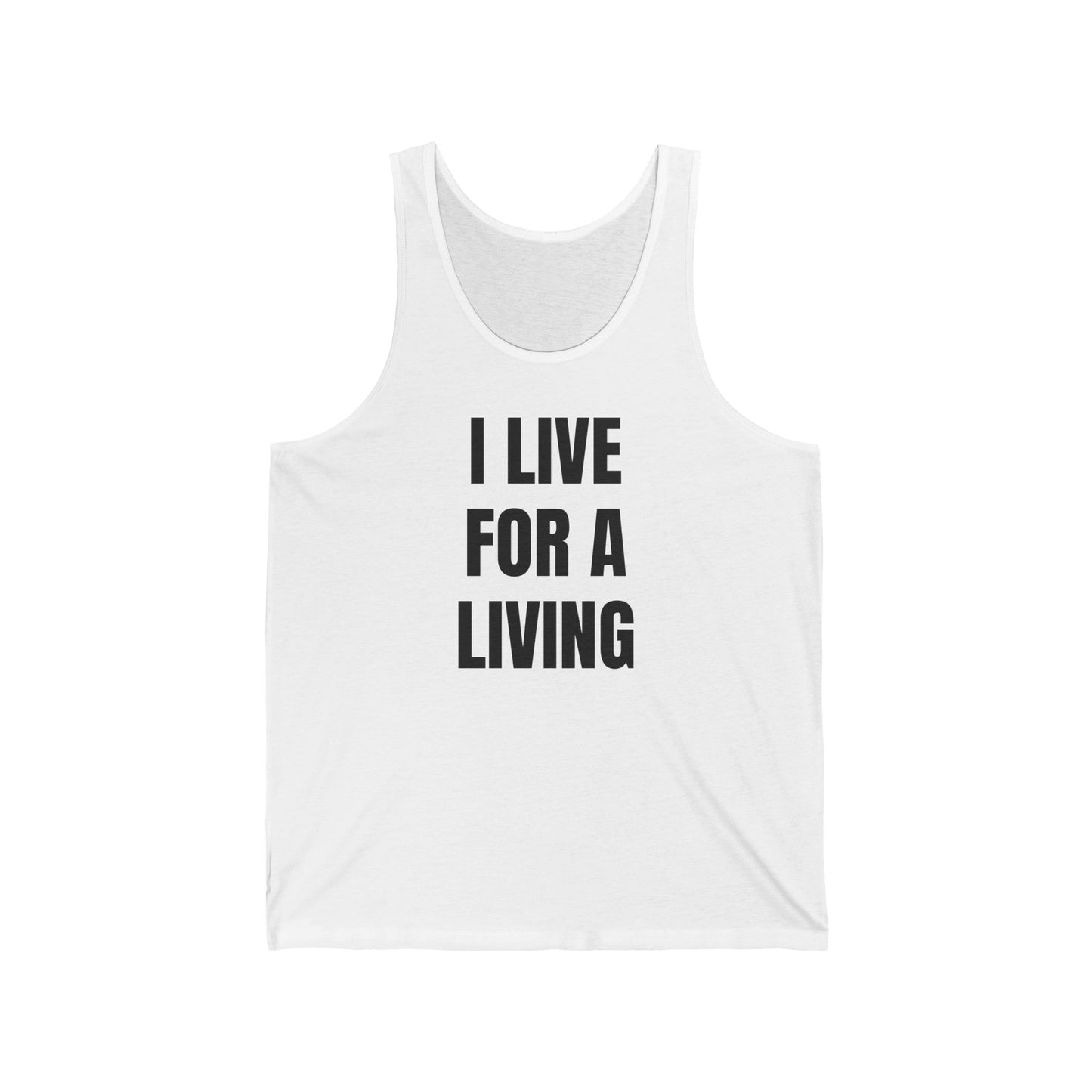 unisex jersey tank