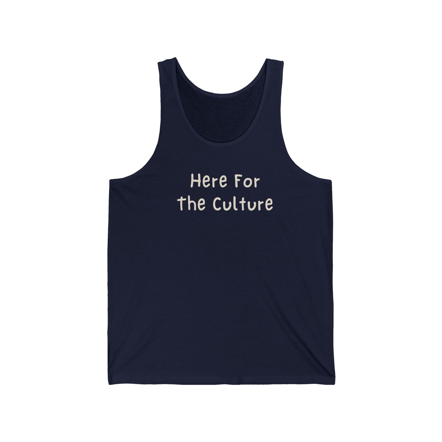 unisex jersey tank
