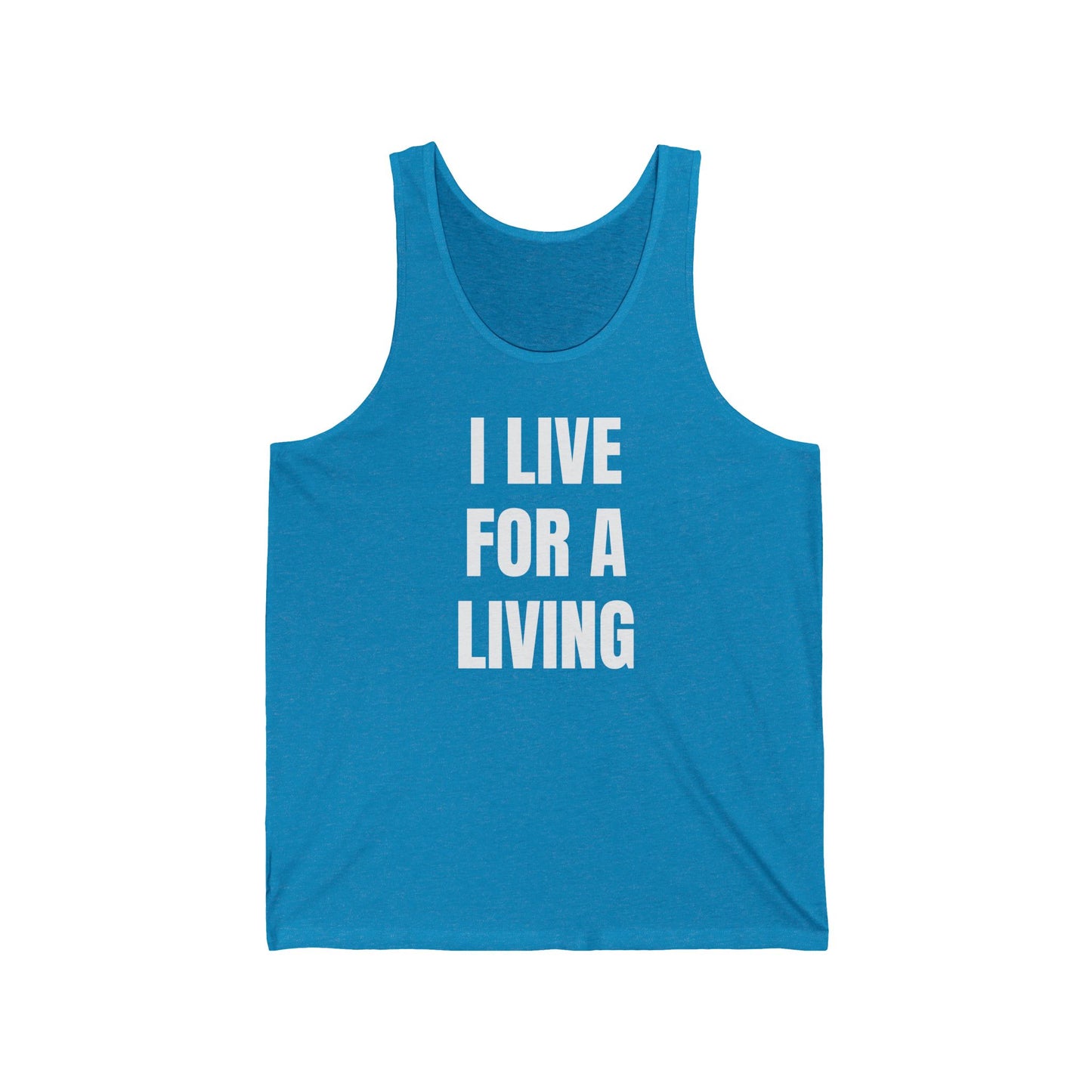 unisex jersey tank