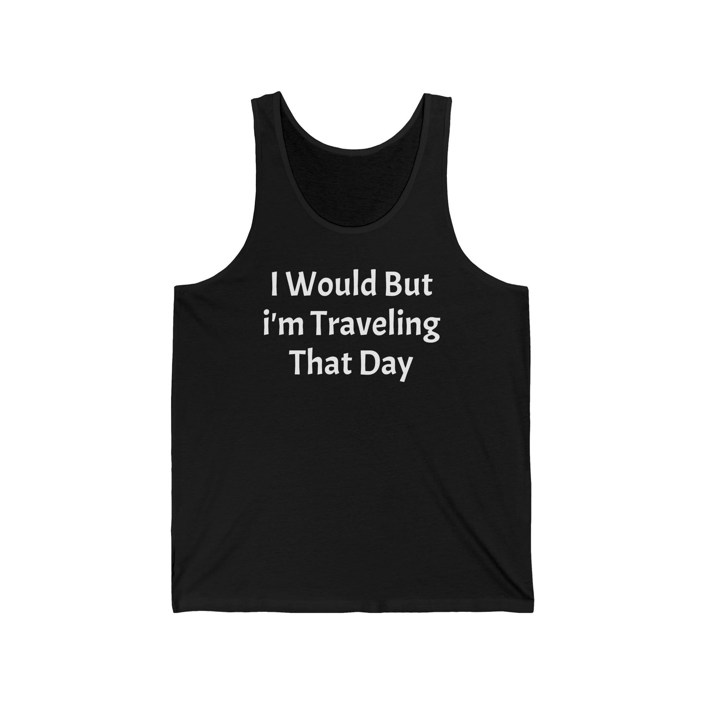 unisex jersey tank