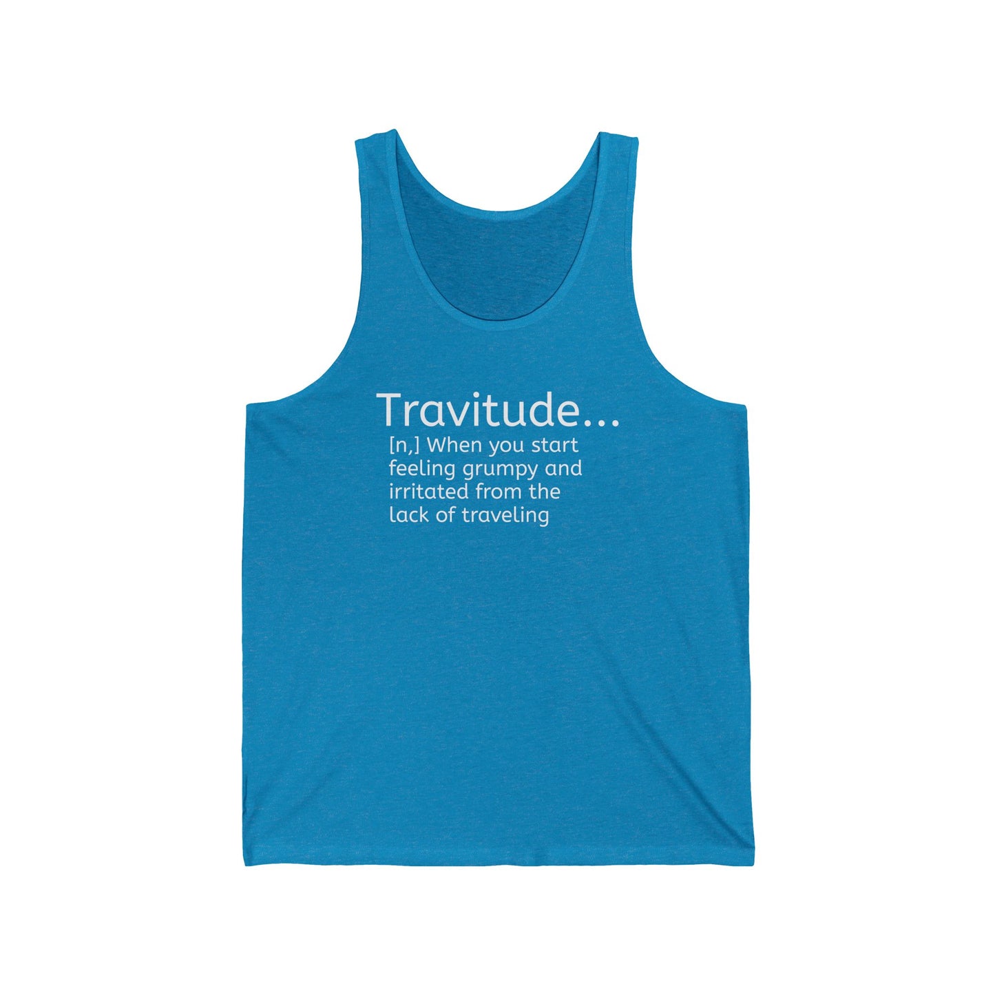 unisex jersey tank